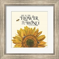 Honey Bees & Flowers Please II-The Flower Fine Art Print