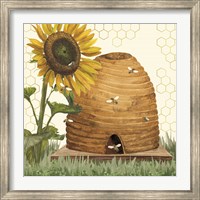 Honey Bees & Flowers Please VIII Fine Art Print