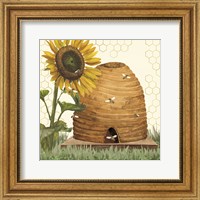 Honey Bees & Flowers Please VIII Fine Art Print