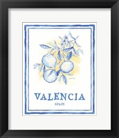 Mediterranean Breezes VII Framed Print