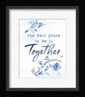 Mediterranean Breezes X Framed Print