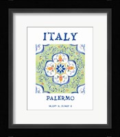 Mediterranean Breezes XVIII Framed Print