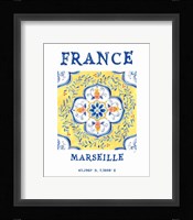 Mediterranean Breezes XIX Framed Print
