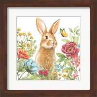 Garden Bunnies IV Fine Art Print