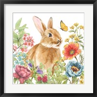 Garden Bunnies V Fine Art Print