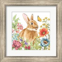 Garden Bunnies V Fine Art Print