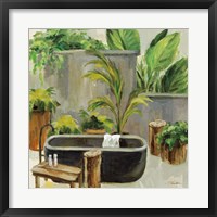 Tropical Bath I Fine Art Print