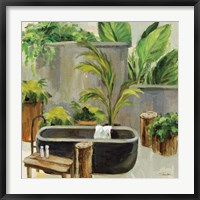 Tropical Bath I Fine Art Print