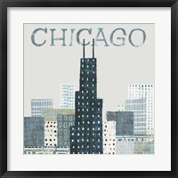 Chicago Landmarks I Fine Art Print