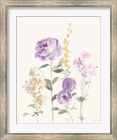 Picket Fence Flowers I Pastel Fine Art Print