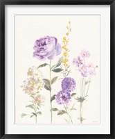 Picket Fence Flowers I Pastel Fine Art Print