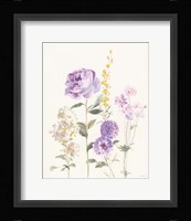 Picket Fence Flowers I Pastel Fine Art Print