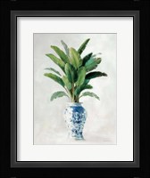Greenhouse Palm Chinoiserie II Framed Print