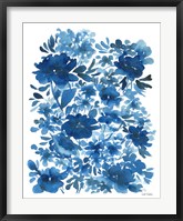 Blue Floral Fine Art Print