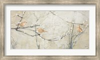 Budding Pussy Willow with Birds Fine Art Print