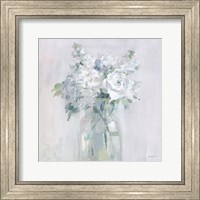 Shades of White Bouquet Fine Art Print
