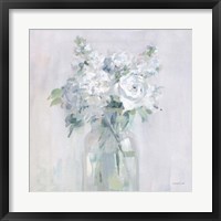 Shades of White Bouquet Fine Art Print