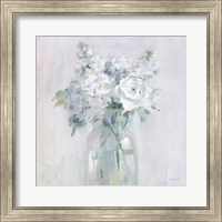 Shades of White Bouquet Fine Art Print