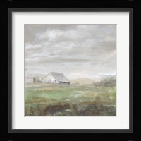 White Barn Fields Fine Art Print