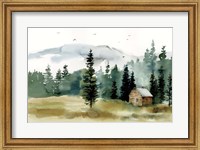 Cabin in the Woods Fine Art Print