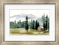 Cabin in the Woods Fine Art Print