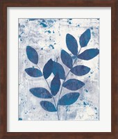 Leaves of Blue II Fine Art Print