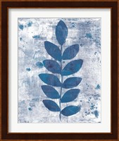 Leaves of Blue I Fine Art Print