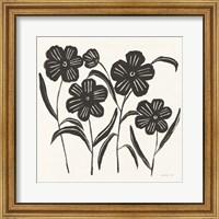 Floral Simplicity I Cream Fine Art Print