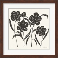 Floral Simplicity I Cream Fine Art Print