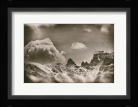 Sepia Peaks Fine Art Print