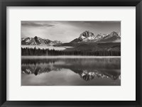 Little Redfish Lake Sawtooth National Recreation Area Idaho Framed Print