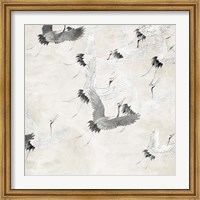 Cranes In Flight Fine Art Print