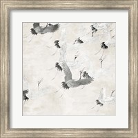 Cranes In Flight Fine Art Print