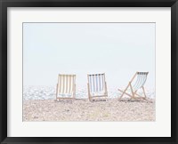 Beach Chairs Fine Art Print
