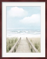 Wooden Path To The Beach Fine Art Print