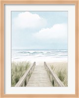 Wooden Path To The Beach Fine Art Print