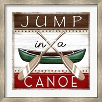 Jump in a Canoe Fine Art Print
