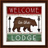Welcome to the Lodge Fine Art Print