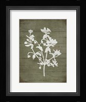 Rustic Hearth II Framed Print