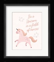 Be a Unicorn Fine Art Print