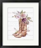 Boots Framed Print