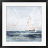 Blue Sailing Fine Art Print