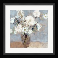 Soft Blue Bouquet Framed Print