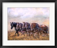 Four Horse Power Fine Art Print