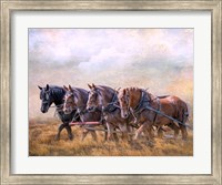 Four Horse Power Fine Art Print