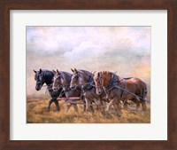 Four Horse Power Fine Art Print