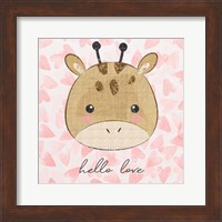 Baby Giraffe Fine Art Print