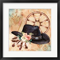 Cowboy Hat Framed Print