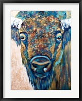 Blue Bison Fine Art Print