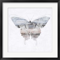 Silver Butterfly Fine Art Print